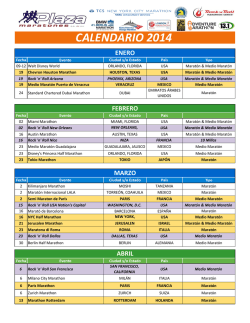 CALENDARIODEMARATONES