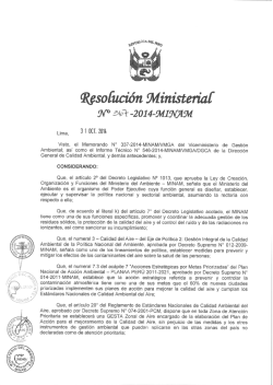 Wsofuc&uuml;n fulinistriat - Ministerio del Ambiente