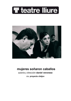 dossier (pdf) - Teatre Lliure