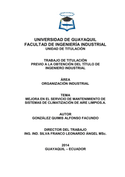 MEJORA EN EL SERVICIO DE MANTENIMIENTO DE SISTEMAS