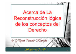 Silogismo Jur&iacute;dico