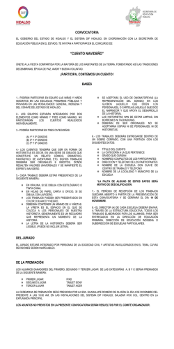 Descargar Convocatoria - Secretar&iacute;a de Educaci&oacute;n P&uacute;blica