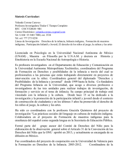 Curriculum - Universidad Aut&oacute;noma Metropolitana