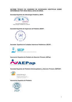 (eve) en ni&ntilde;os - SEUP