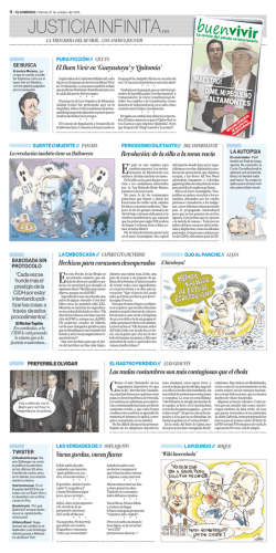 justicia infinita - El Comercio