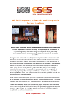 Descargar nota de prensa - ESES