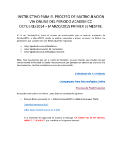 marzo/2015 - Universidad de Guayaquil