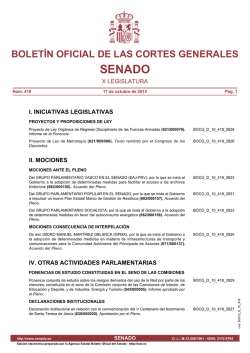 Bolet&iacute;n completo (BOCG_T_10_418) - Senado