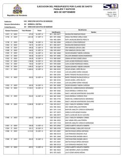 Septiembre - Direcci&oacute;n Ejecutiva de Ingresos