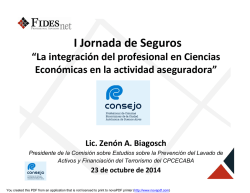 Dr. L.A. Zen&oacute;n A. Biagosch - Consejo Profesional de Ciencias