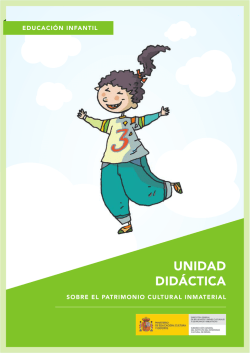 Unidad did&aacute;ctica para Educaci&oacute;n Infantil - Instituto del Patrimonio