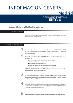 Cara-1 Madrid proceso oficiales y dobles - Esic