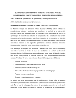 25El aprendizaje cooperativo