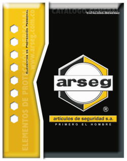 Cat&aacute;logo General ARSEG&reg;.cdr - Directorio de Empresas Cylex