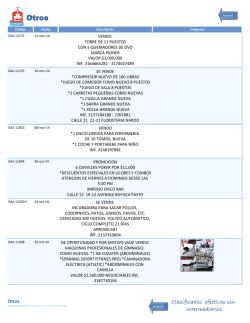 Clasificados efectivos sin intermediarios - Amorel Pasto