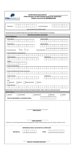 Indemnizaci&oacute;n - Secretaria de educaci&oacute;n del Meta