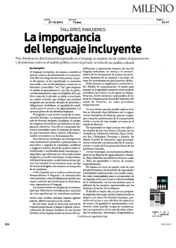 Milenio, Irma Aguirre, P&aacute;g. 16-17, Secci&oacute;n: Todas - Sedesol