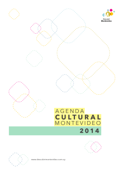 CULTURAL - Descubr&iacute; Montevideo