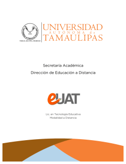 Manual alumnos eUAT - Universidad Aut&oacute;noma de Tamaulipas