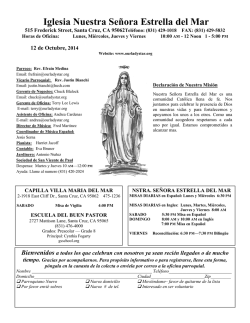 Iglesia Nuestra Se&ntilde;ora Estrella del Mar - Our Lady Star of the Sea