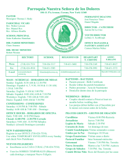 Parroquia Nuestra Se&ntilde;ora de los Dolores - Seek And Find