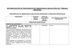 principios registrales - Sunarp