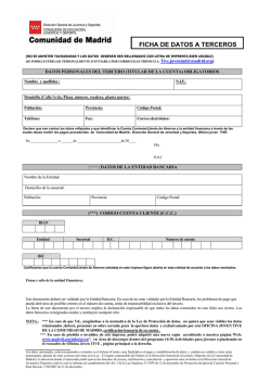 FICHA DE DATOS A TERCEROS