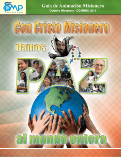 Gu&iacute;a de Animaci&oacute;n Misionera - Diocesis de San Pedro Sula