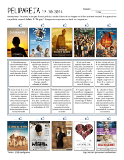 Pelipareja 17-10-2014 - Zachary Jones