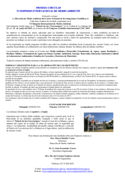 M&aacute;s informaci&oacute;n - Programa de las Naciones Unidas para el Medio