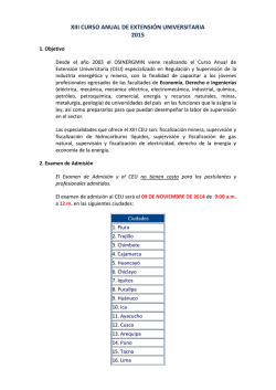 Descripci&oacute;n e Inscripci&oacute;n - Osinergmin