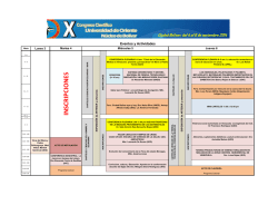 Eventos y Actividades