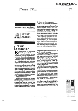 Por qu&eacute; los mataron?