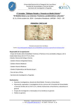 Primera Circular II Jornadas Dialogo pasado presente 2014.pdf