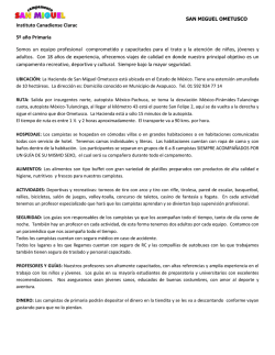 Instituto Canadiense Clarac 5&ordm; a&ntilde;o Primaria Somos un equipo