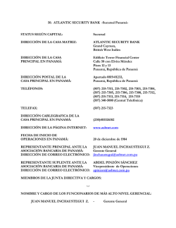 Atlantic Security Bank - Asociaci&oacute;n Bancaria de Panam&aacute;