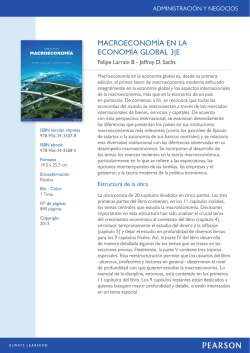 MACROECONOM&Iacute;A EN LA ECONOM&Iacute;A GLOBAL 3|E - Pearson