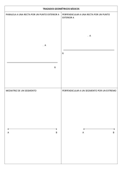 trazados geom&eacute;tricos b&aacute;sicos paralela a una recta por un punto