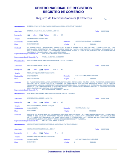 SUMARIO DE OPERACIONES PRODUCCION Y