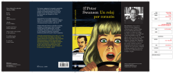 Peter Swanson Un reloj por coraz&oacute;n - PlanetadeLibros.com