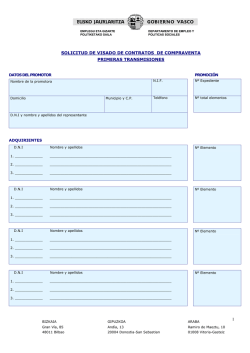 Visado del contrato de compraventa - Etxebide - Euskadi.net