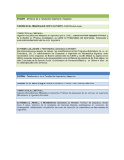 Informaci&oacute;n Curricular de Autoridades y Funcionarios - UABC