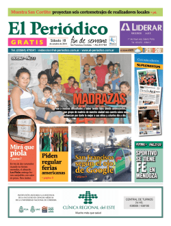 fin de semana - El Peri&oacute;dico