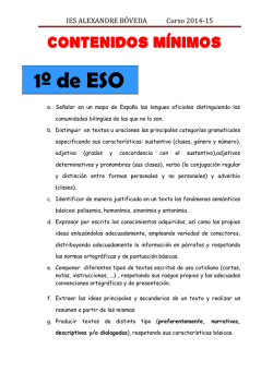 cont. m&iacute;nimos - Conseller&iacute;a de Educaci&oacute;n e Ordenaci&oacute;n Universitaria
