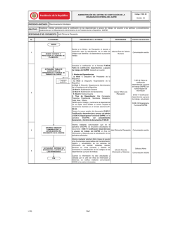P-DE-09 Administraci&oacute;n del Sistema de Codificaci&oacute;n de la