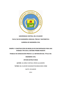 universidad central del ecuador facultad de ingenier&iacute;a ciencias