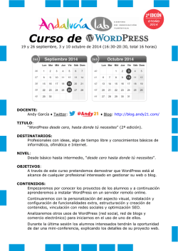 Curso de WordPress - Andy21.com