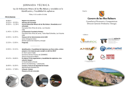 JORNADA T&Eacute;CNICA - Colegio de Ingenieros T&eacute;cnicos de Minas de