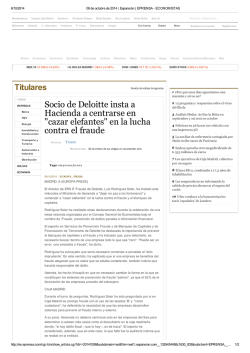 Fraude, prevenci&oacute;n - Consejo General de Colegios de Economistas