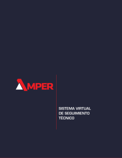 sistema virtual de seguimiento t&eacute;cnico - Amper Srl.